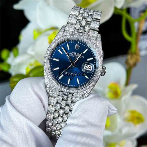 rolex datejust 36 diamond set.